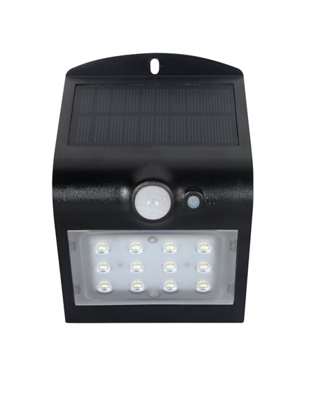 Φωτιστικό Solar LED 1,5W 3000/4000K IP65 Μαύρο