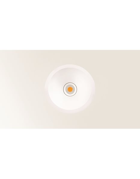 Φωτιστικό χωνευτό Spot LED 5W 230V 3000K IP20 Λευκό (M)