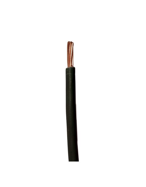 Καλώδιο μονοπολικό NYA H07V-R PVC 10mm² Μαύρο