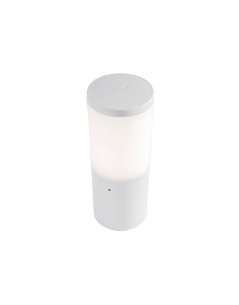 Φωτιστικό κολωνάκι LED 1X8W E27 250mm Λευκό IP55