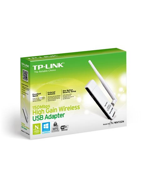 High Gain Wireless USB Adapter 150Mbps Version 3.2