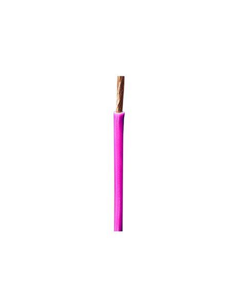Καλώδιο μονοπολικό NYAF H05V-K PVC 1mm² Ροζ