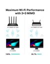 Router WiFi 1900Mbps Dual Band Version 1.0