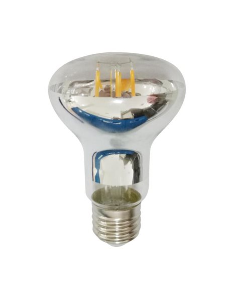 Λάμπα LED R63 8W 650lm E27 230V 4000K Ουδέτερο Λευκό Filament