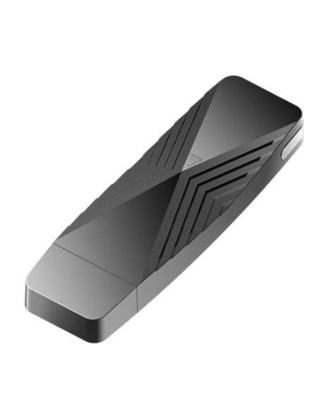 USB WiFi 6 adapter 1200Mbps Μαύρο V3,2