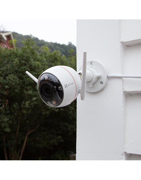 Κάμερα CCTV Τοίχου/οροφής Έγχρωμη 1080p WiFi IP67 Λευκό