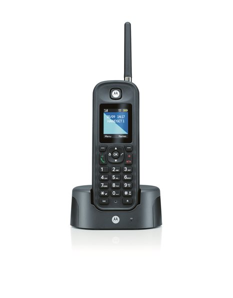 Ασύρματο τηλέφωνο 200μνήμες ECO IP67 Μαύρο Caller ID